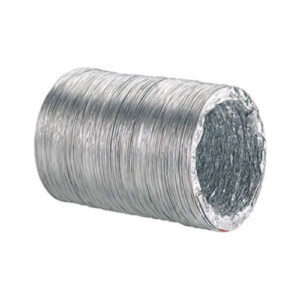 DUCTING SILVER ALUMINIUM 150MM X FIVE METRE BOXED