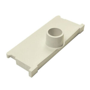 SURE-GRO 50MM X 100MM END CAP WITH SPOUT PVC