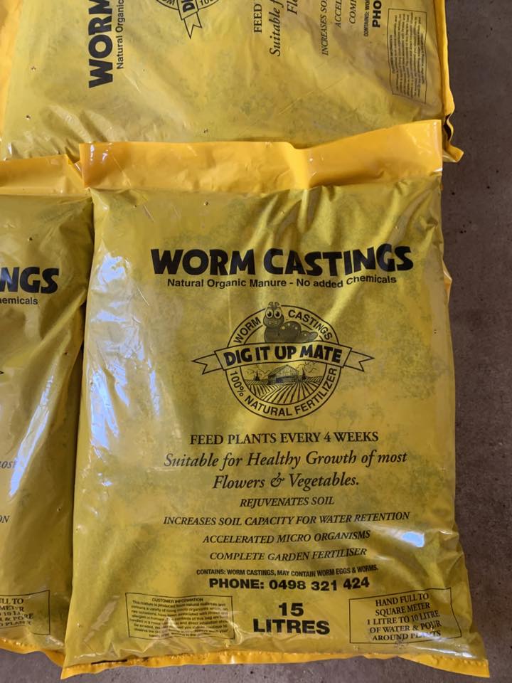 Dig It Up Mate Worm Castings 15 L