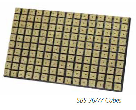 Grodan SBS 18 trays x 77 Cubes - 1386 Carton