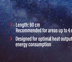 Pro Grow Tube Heater - 120 W - 60 cm