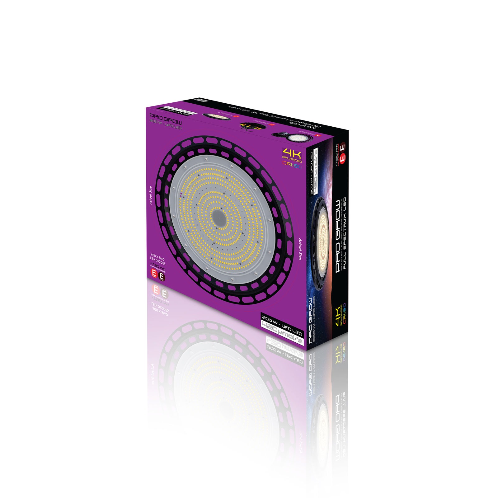 LED UFO with 0-10 V Dimmer & ext cord