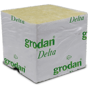 Grodan Delta 10G 100 mm Cube 42/40 Hole 144 Carton